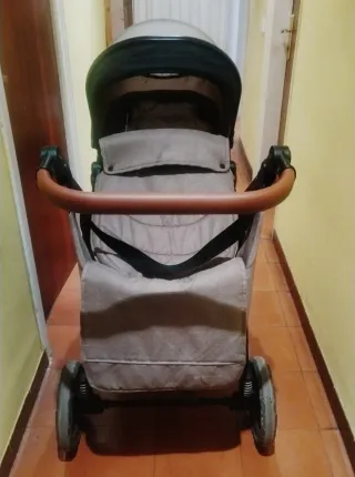 Cochecito bebé Moisés + Silla coche