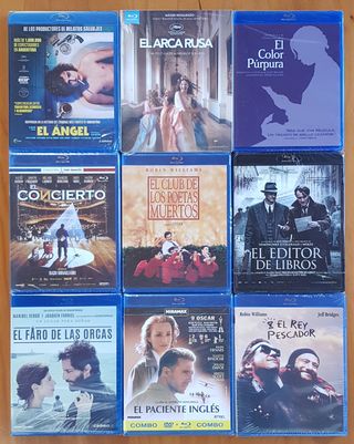 B3. Blurays precintados Varios precios