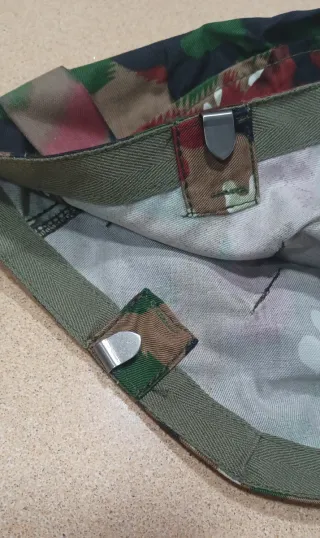 Funda Casco Ejército Suizo Camuflaje