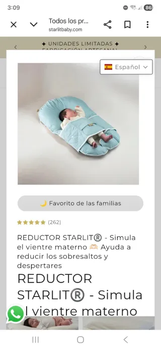 Reductor Starlit Simula Vientre Materno