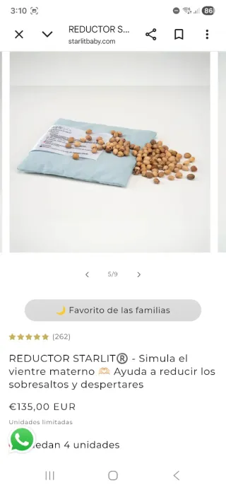 Reductor Starlit Simula Vientre Materno