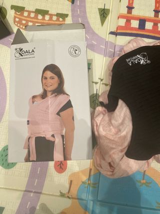 Mochila portabebés Koala Babycare rosa