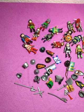 Lote Caballeros Playmobil