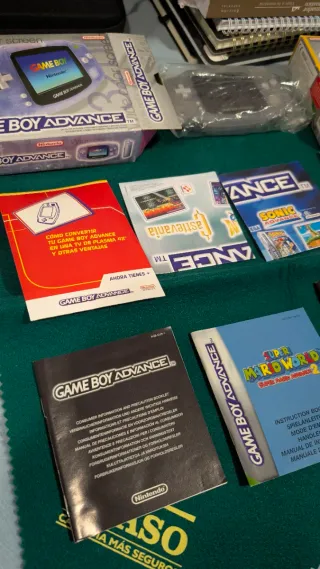 Game Boy Advance Super Mario World Completa