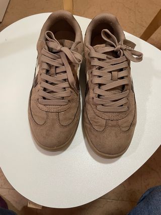 Zapatillas Bershka Mujer Talla 38 Marrones