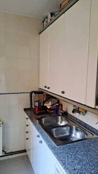 Cocina completa en buen estado, encimera granito