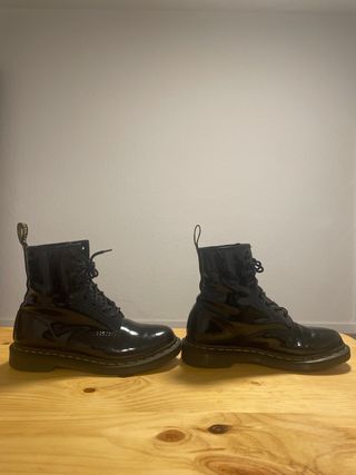Botas Dr. Martens charol negras