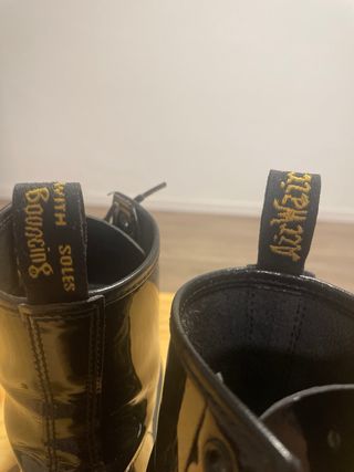 Botas Dr. Martens charol negras