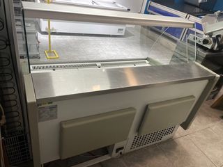Vitrina charcutera 1,5m con nevera