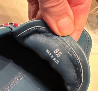 Mocassini Tod's uomo blu taglia 42.5