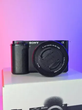 Sony ZV-E10 + Objetivo 16-50mm camara video