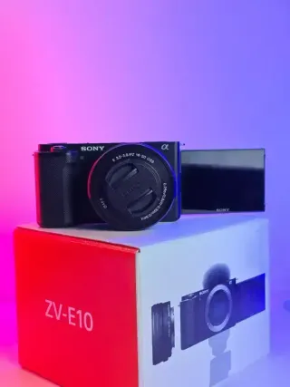 Sony ZV-E10 + Objetivo 16-50mm camara video