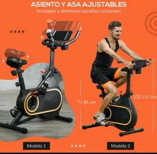 Bicicleta Estática Negra