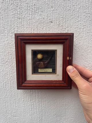 Cuadro Miniatura Golf Vintage