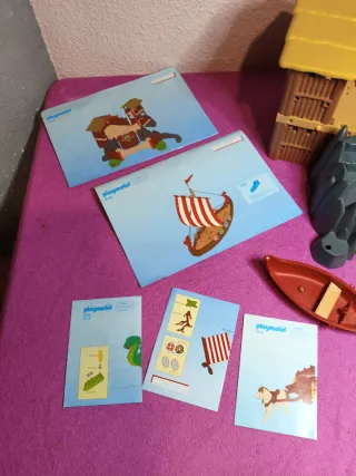 Lote Playmobil Vikingos