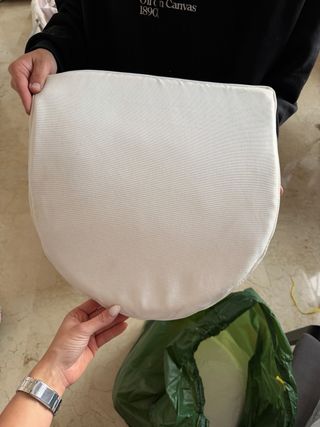 Cojines para silla con funda lavable