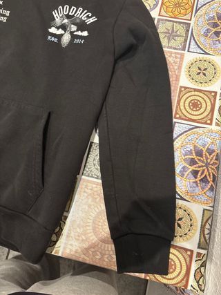 Sudadera Hoodrich Negra