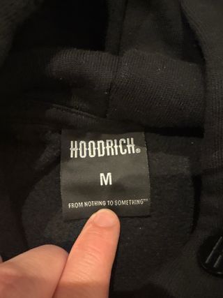Sudadera Hoodrich Negra