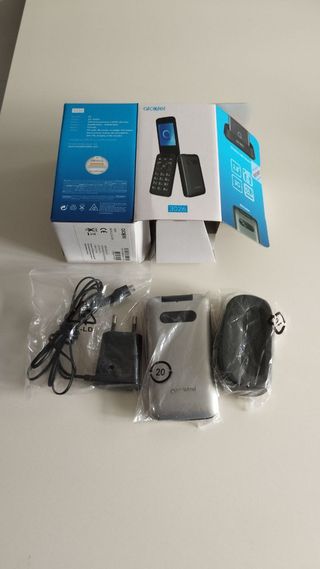 Teléfono Móvil Alcatel 3026 Plata