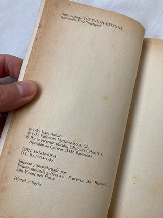 El Fin de la Eternidad