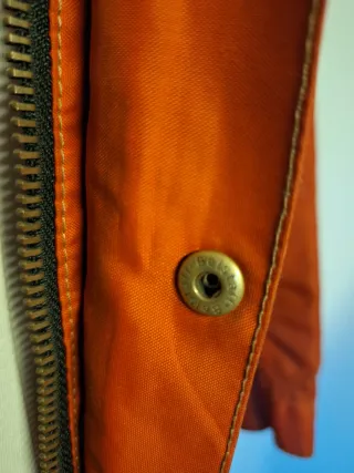 Chaqueta Belstaff Gold Talla M Naranja