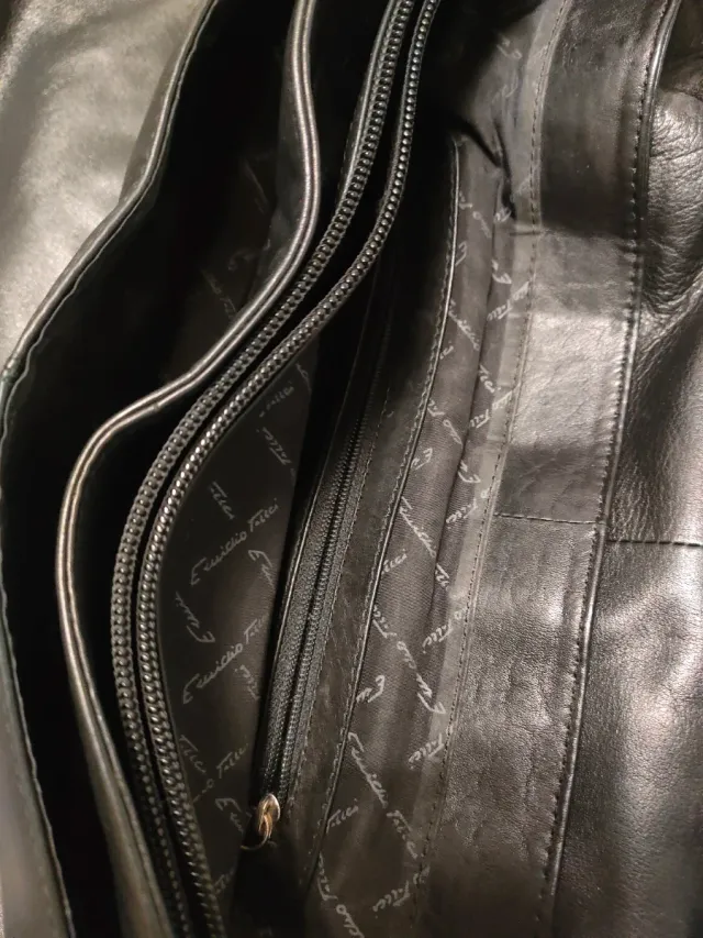 Maletín Emidio Tucci Negro Piel