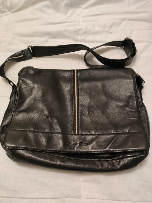 Maletín Emidio Tucci Negro Piel