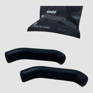 Par Capas Silicone Pretas Manetes Freio