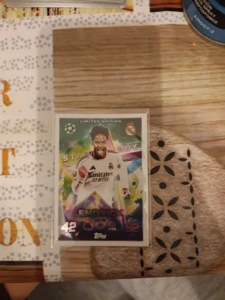 Carta fútbol Endrick Limited Edition Topps