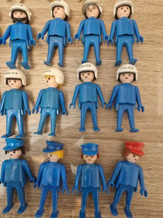 Lote 37 figuras Playmobil Geobra 1974