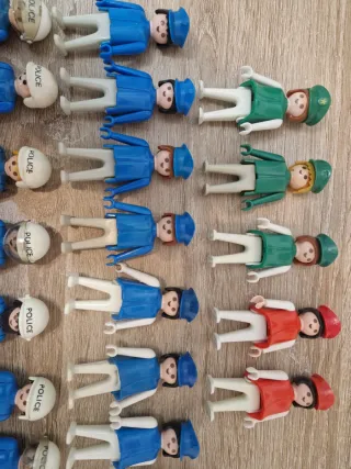 Lote 37 figuras Playmobil Geobra 1974
