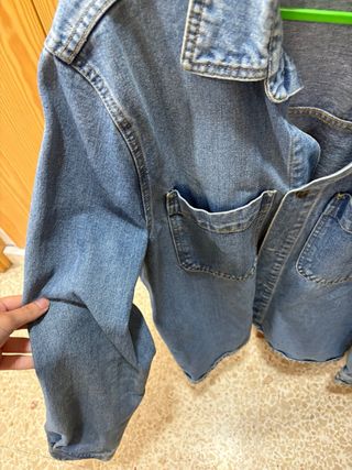 Chaqueta vaquera azul