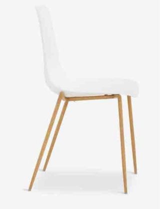 Pack 4 Sillas Comedor Nederby Blanco/Roble