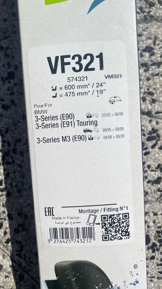 Escovas Limpa Para-Brisas Valeo VF321