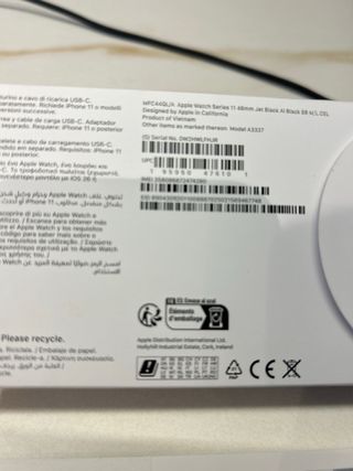 Apple Watch 11 46mm GPS-5G Negro