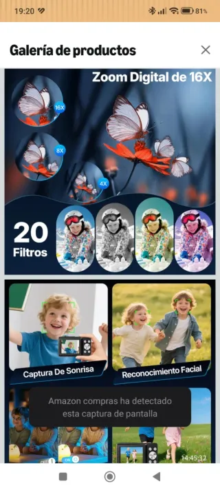 Cámara Digital 44MP Zoom 16X nueva a estrenar