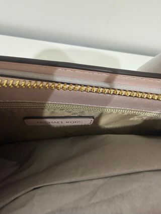 Bolso Michael Kors Rosa y Dorado