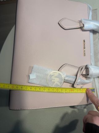 Bolso Michael Kors Rosa y Dorado