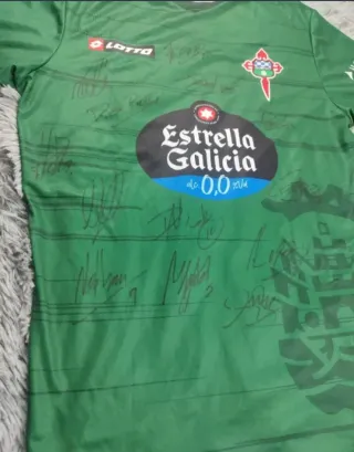 Camiseta Lotto Racing de Ferrol Firmada