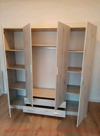 Armarios nuevos con montaje opcional