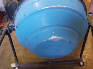 Lavatrice Manuale Vintage Alluminio Verniciato