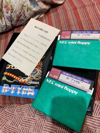 PC-88VA R-Type Irem. Funcionando