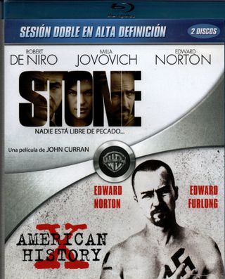 Blu-ray Stone + American History X