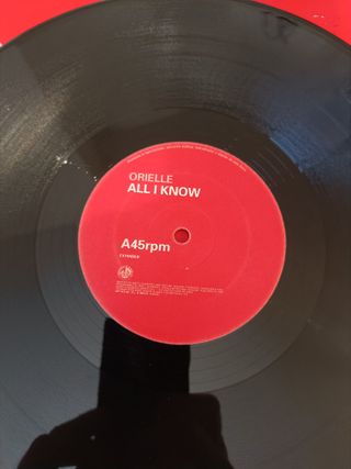 Vinilo Orielle - All I Know Remix 4tune 500