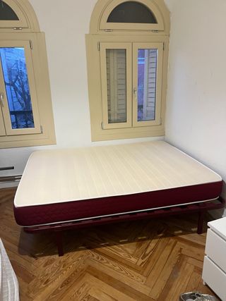 Colchón con somier