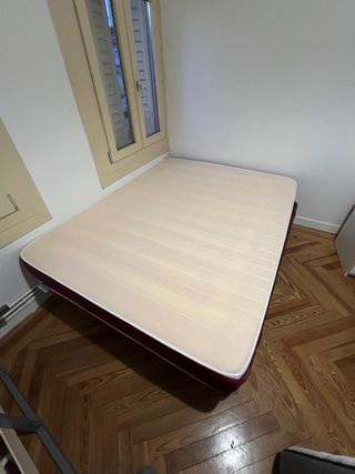 Colchón con somier
