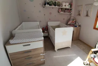 Maxicuna 140x70 con colchón