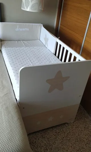 Maxicuna 140x70 con colchón