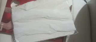 Mono largo encaje blanco talla única