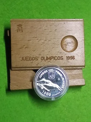 Plata Moneda 1000 Pesetas Juegos Paralímpicos